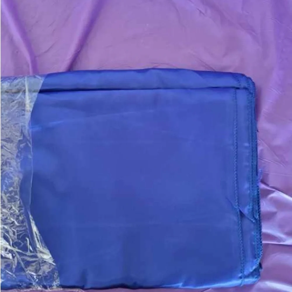Satin Royal Blue Table Runners. 12”x108” set of 10 brand new in package.